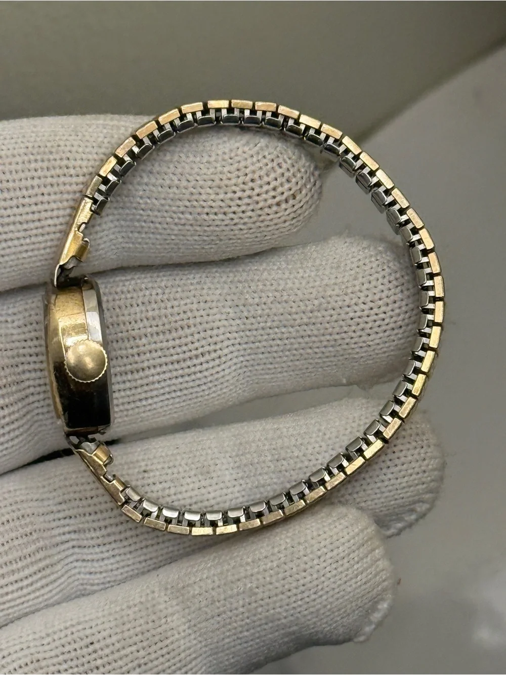 Hamilton Women's Gold-Tone Vintage 10k gold  Watch Rare collection (not working